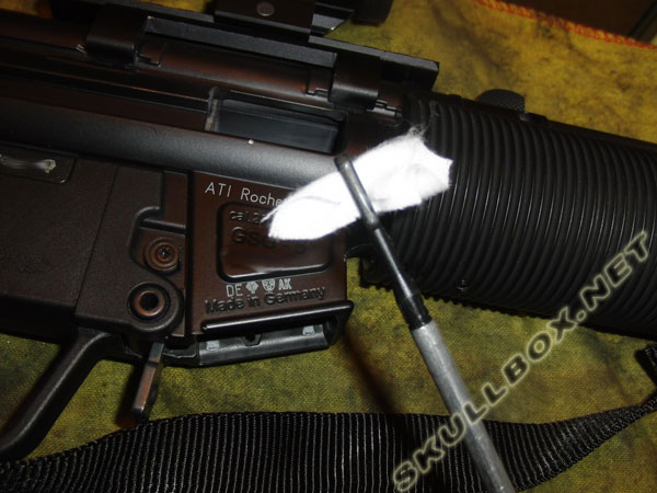 GSG-5 stuck shell removal