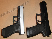 HK Mark 23 and Glock 21C