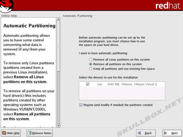 red hat install package